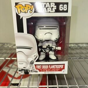 Funko Pop! Star Wars First Order Flametrooper - White and Black #68